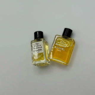 Cristalle by Chanel Eau de Parfum Vintage + Cristalle by Chanel Eau de Toilette Vintage Set Miniatures