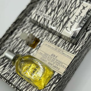 Cabochard - Gres komplekts: Eau de Toilette + Parfimērijas ziepes + Parfum Extrait Vintage.