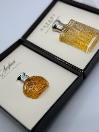 Safari by Ralph Lauren Set Two Perfume Vintage Miniature